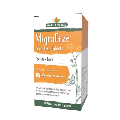 Natures Aid Migraeeze Feverfew 60 tabs